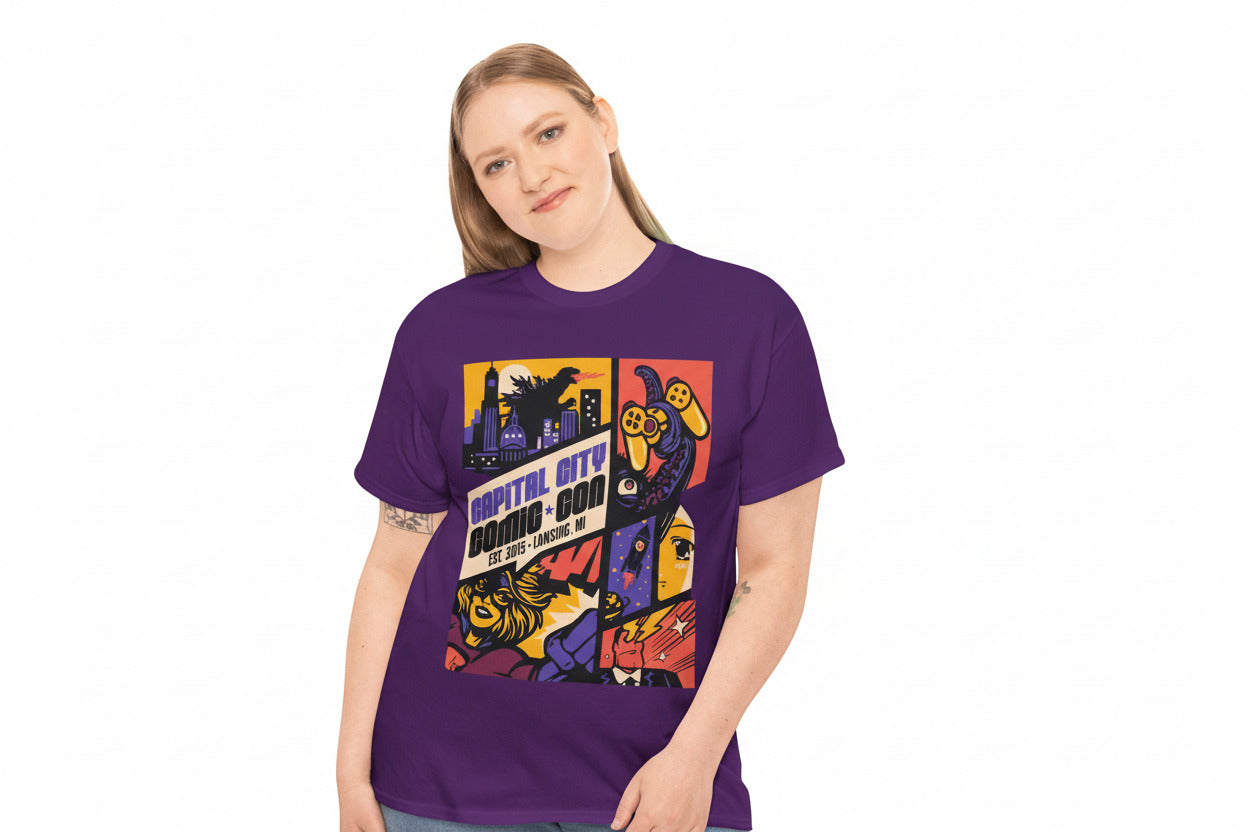 Classic Logo Unisex Heavy Cotton Tee